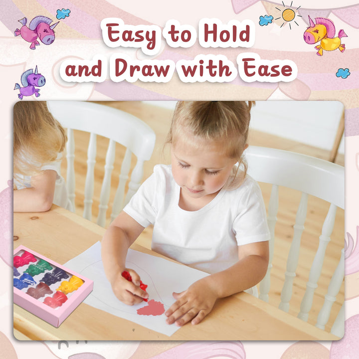 Unicorn Crayon easy to hold and draw with ease