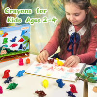 massrt Dinosaur Crayon for kids ages 2-4