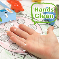 massrt crayons hands clean