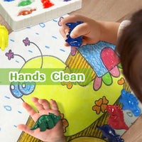 massrt Dinosaur-Shaped crayon keep hands clean